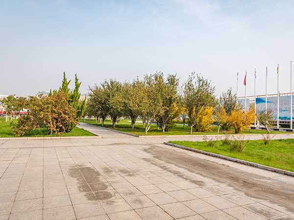 汶上縣城市四角綠地綠程